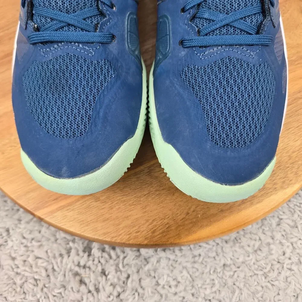 Asics Womens 10 Gel-Challenger 13 Clay Light Indigo Guava Tennis Court Shoe